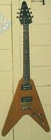 Natural-finish 1983-era Flying V